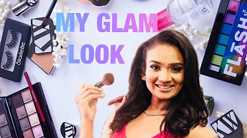 GET READY WITH ME! My Glam Makeup Look - Nadini Premadasa