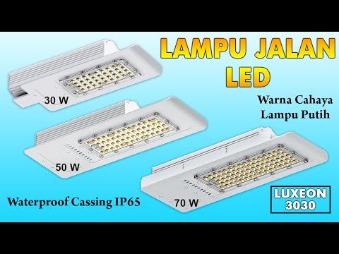 Video: Apakah jenis lampu yang digunakan dalam lampu jalan?