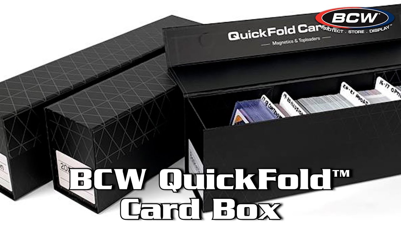 BCW - Cardbox / Fold-out Box for Storage of 1.000 Cards – Kai of Cards