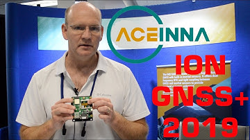 Aceinna discusses OpenIMU at ION GNSS+ 2019