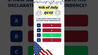 July 4th QUIZ | How much do YOU know about July 4th?