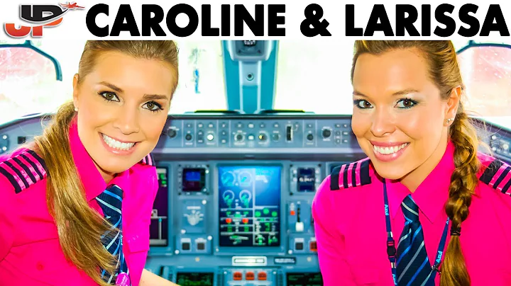 Caroline & Larissa pilot the Embraer E-195 out of Campinas