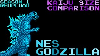 NES Godzilla Creepypasta  Size Comparison [REUPLOAD]