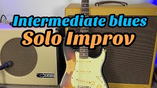 BLUES ROCK SOLO GUITAR IMPROVISATION