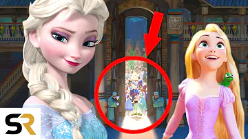 Does Rapunzel appear frozen?