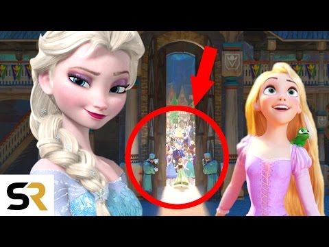 The Secret Relations Between Disney Movie Princesses [Documentary]