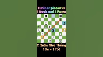 2 Quân Nhẹ Mạnh Hơn 1 Xe với 1 Tốt #shorts