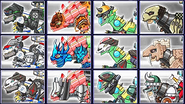 Dino Robot Corps Deluxe #2: Tyrabo Double-Cops & Dinosaurs | Eftsei Gaming