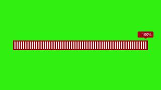 Loading bar with percentage green screen video animation by @pixxeledge | Royalty Free