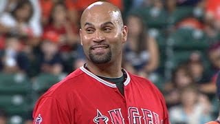 LAA@HOU: Pujols ties Bonds with 601st two-bagger