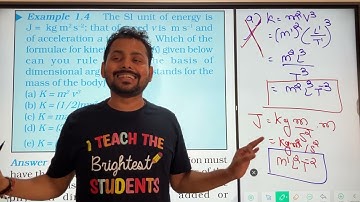 Example 1.4 Units & Measurements Class 11 Physics Chapter 1