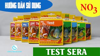 CÁCH XÀI TEST KIT SERA NO3 ĐỂ KIỂM TRA KHÍ NITRATE