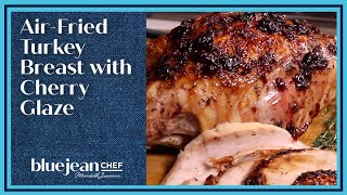 This air fried turkey breast with cherry glaze reicpe gives you step
by directions for a delicous that comes out juicy and tender. save
yo...