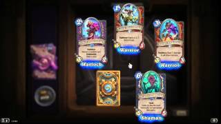 Unpacking 33 Hearthstone:Whispers of the Old Gods packs