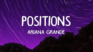 Positions - Ariana Grande (Lyrics)
