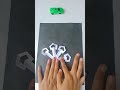 😱Wallart in 1 minute Part -21❤️ #wallart #diy #trending  #craft #ytshorts #viral  #youtube  #shorts