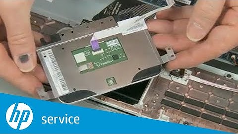 Replace the Touchpad Assembly | HP ENVY Pro Ultrabook | HP Support