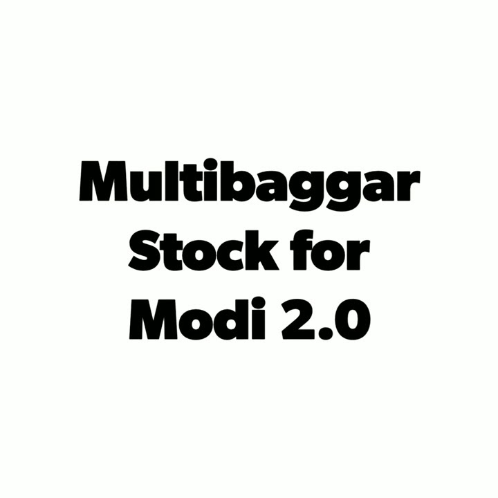Multibagger Stock for Modi 2.0 - YouTube