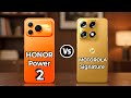 Honor Power 2 VS Motorola Signature 🔥 5G Camera, Speed &amp; Gaming Test 2026 | Shock Comparison 😱