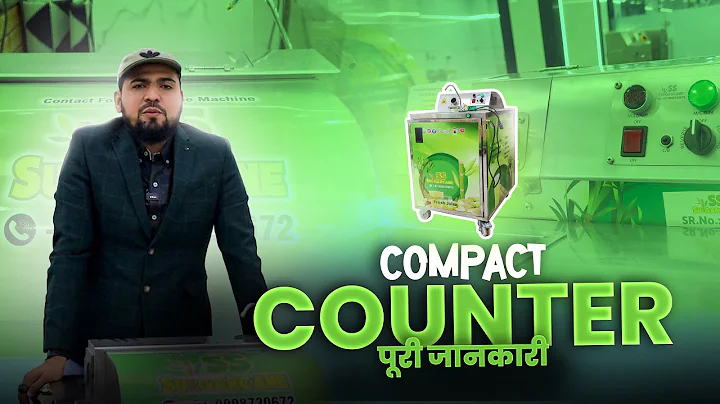"Sugarcane Compact Counter Setup & Dispatch Guide - Step by Step!"  📦🍃 SS Sugarcane Juice Machine