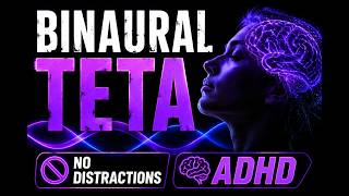 1 Hour Theta Waves Black Screen AD Meditation Creativity Meditation Flow State Relaxation