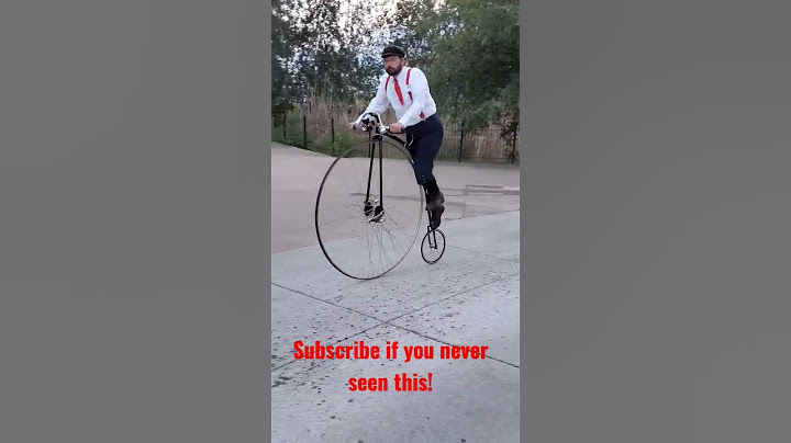 Penny Farthing How to Get Off Dismount Things I Never Seen Big Wheel Bike Greenfield Village 2022