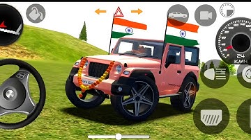 Dollar (Song) Modified Mahindra Thar👿 || Indian Cars Simulator 3D Game || Android Gameplay