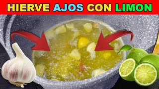 Hierve Ajos con Limones y todas tus amigas te suplicarán que les cuentes  tu Receta