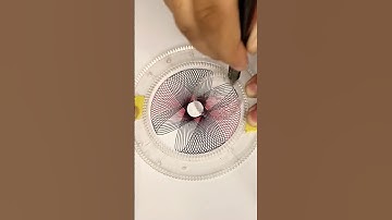Relax & Unwind ASMR Spirograph Visuals | Hypnotic Spiral Sounds for Calm! #art #shorts #spirograph