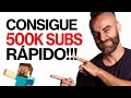 Cómo GANAR 500k SUSCRIPTORES RÁPIDO en YouTube 🚀!!! - Cómo ser Youtuber #020