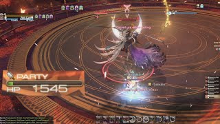 Blue Mage Solo - Tsukuyomi / Castrum Fluminis (40% Echo, lvl sync) | FFXIV