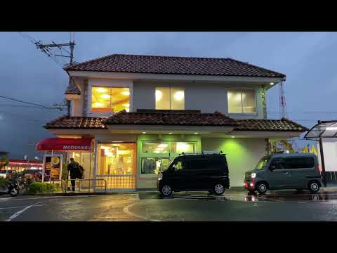 【4K】マクドナルド  こく旨 すき焼き月見 セット McDonald&#39;s  Sukiyaki Tsukimi Set (Osaka, Japan) (2022)