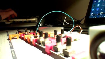 Littlebits polyphonic string synthesizer