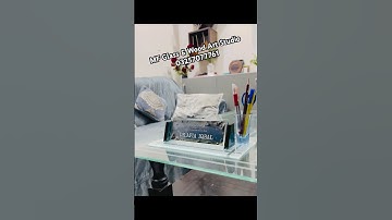 Desk Name Plate#office desk name plate#wood & Glass Art Studio#Business Name Plates#Short#shortVideo