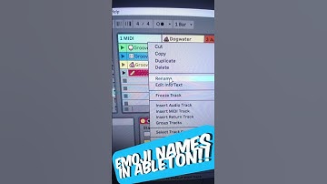 💩Emoji In Your Track Names In Ableton Live 11
