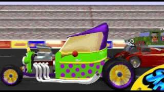 Eat My Dust game intro from 1996/97 screenshot 1