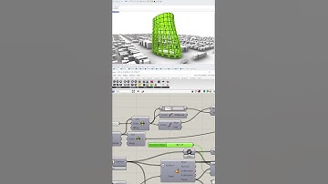 Parametric Architecture Grasshopper #rhino3d #3ddesigninrhino #parametricarchitecture  #grasshopper