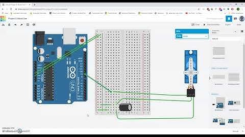 Making a mood cue in Arduino Part 1  Building the circuit in Tinkercad