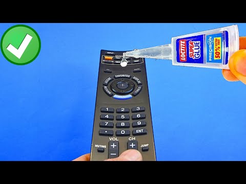 Just a drop of super glue on the Remote and you will be Amazed !!