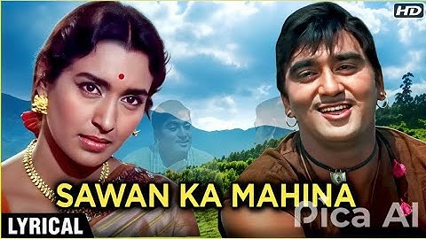 Sawan Ka Mahina Pawan Kare Sor - Milan - Mukesh & Lata Mangeshkar - Laxmikant Pyarelal Hit Songs