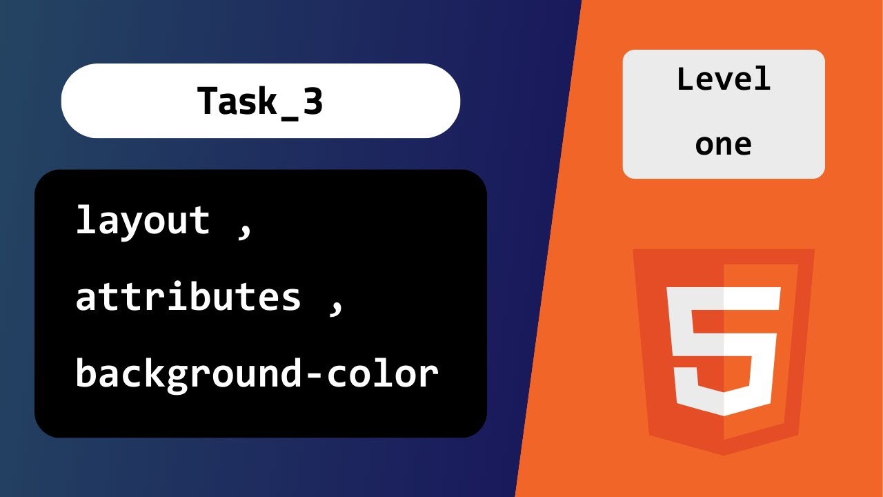 #3_Course_HTML_{layout , attributes , background-color}_2025 | 2026 ...