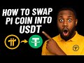 Pi-Network update How to swap pi coin into USDT on the pi browser (step by step guide)