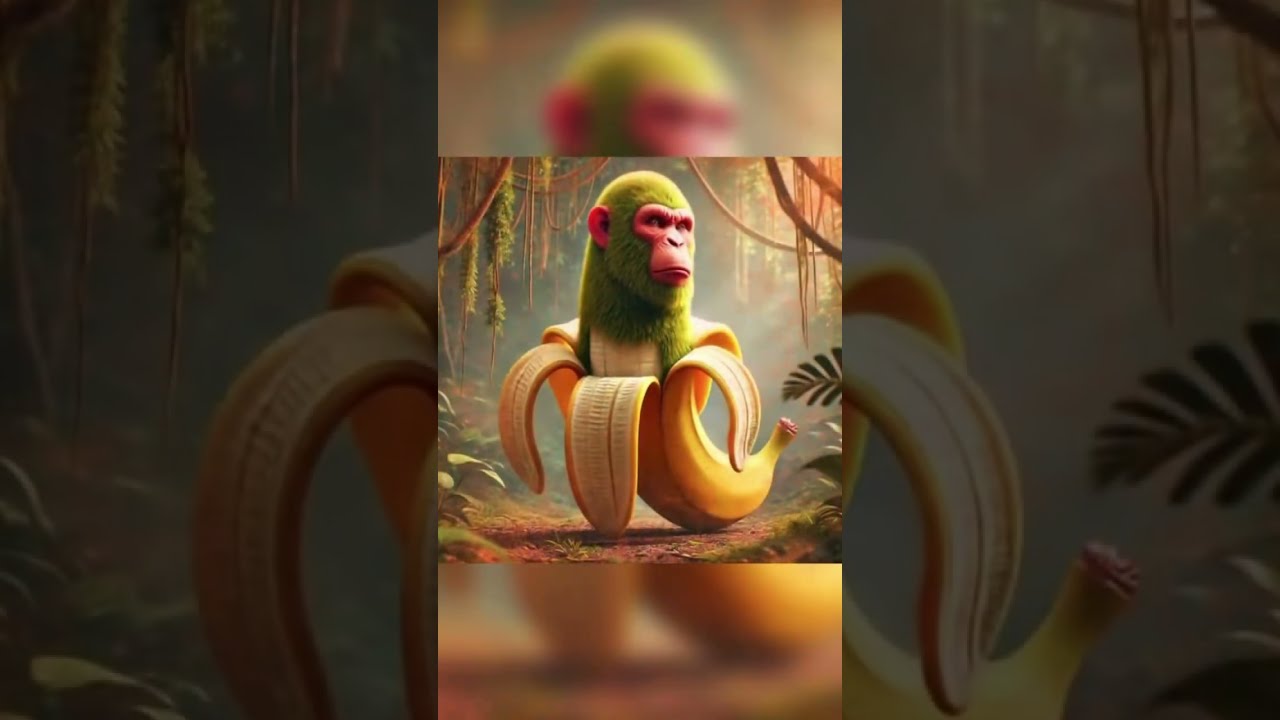 Shimpanzini Bananini Meme Funny Banana