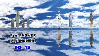 Video thumbnail of "Gintama Ending 13 Asa ANSWER (朝ANSWER)"