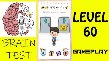 Brain Test- Tricky Puzzles LEVEL 60 Solved | Answers | Walkthrough [Updated]