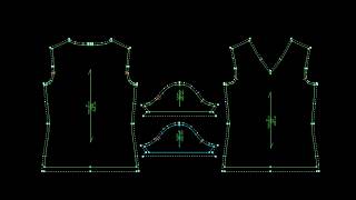 TUKA CAD Back Pattern Tutorial | Women’s T-Shirt | Part 1