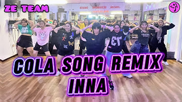 COLA SONG ➖ INNA (REMIX) / ZUMBA / DANCE WORKOUT / VIRAL TIKTOK / ZE TEAM BALIKPAPAN 🖤💜
