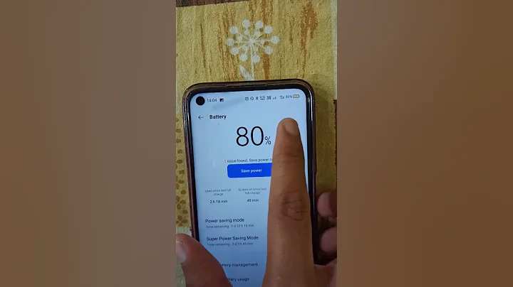 Realme Phones Battery Power Saving Mode On | How To Enable Battery Power Saving Mode #shorts.