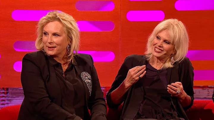 Jennifer Saunders and Joanna Lumley's awkward firs...