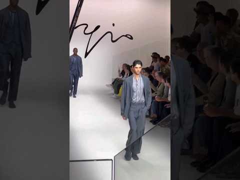 ابن راغب علامة يشارك في عرض جورجيو ارماني